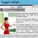 Un super article sur mon spectacle sur le site Froggy's Delight !
